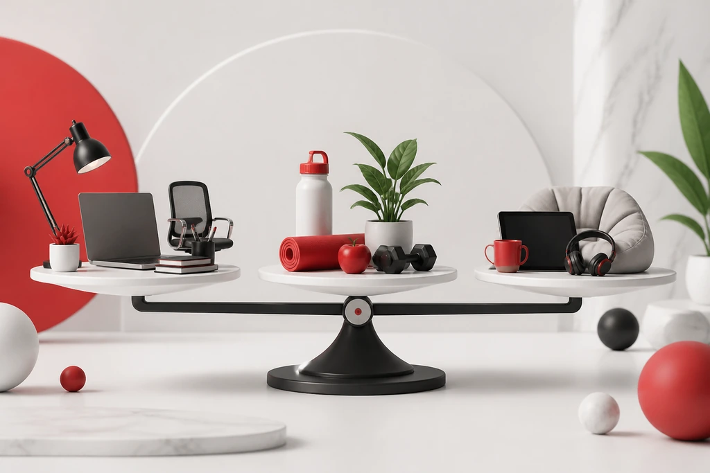 The Balance Between Work, Health, and Digital Leisure